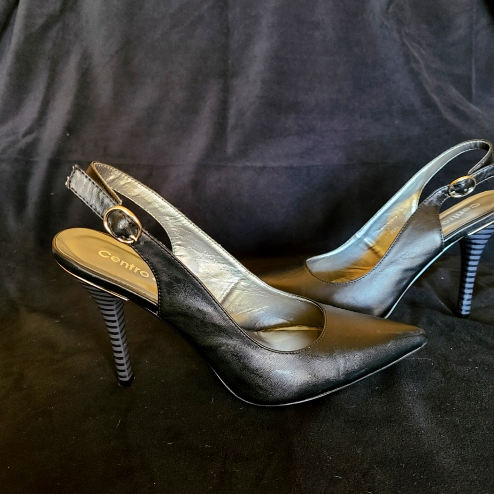 Black stilettos